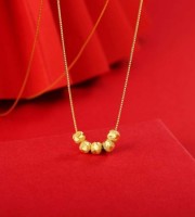 5 Ball Golden Locket